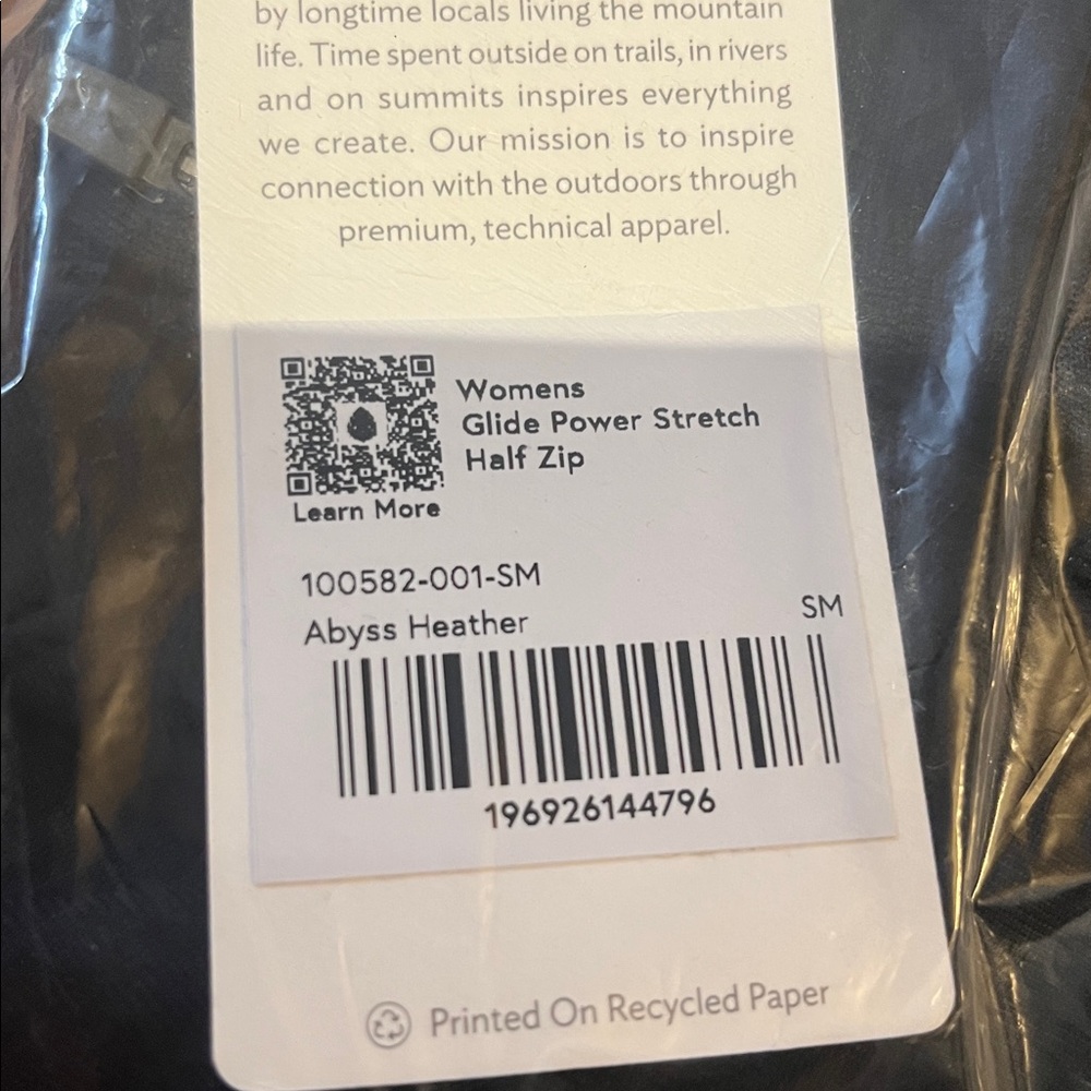 Women's Glide Power Stretch Half Zip NWT - Picture 7 of 12